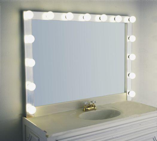 lighted vanity wall mirrors photo - 3