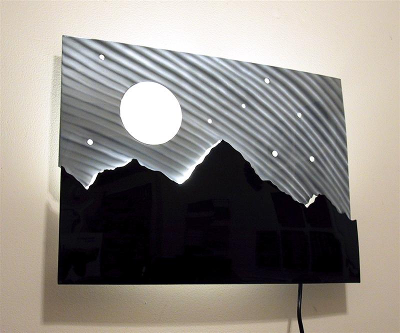 lighted wall decor photo - 5