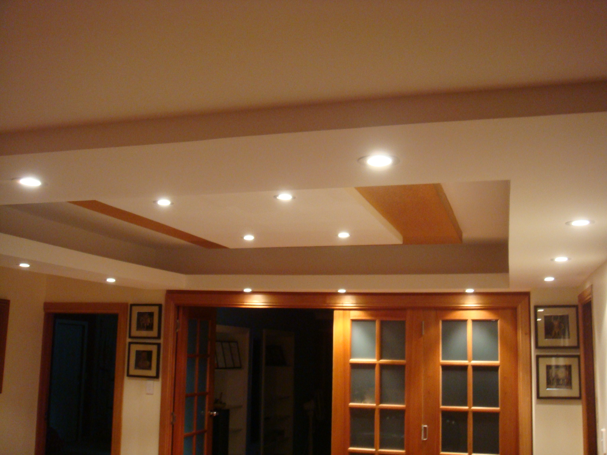 living room ceiling lights modern photo - 7