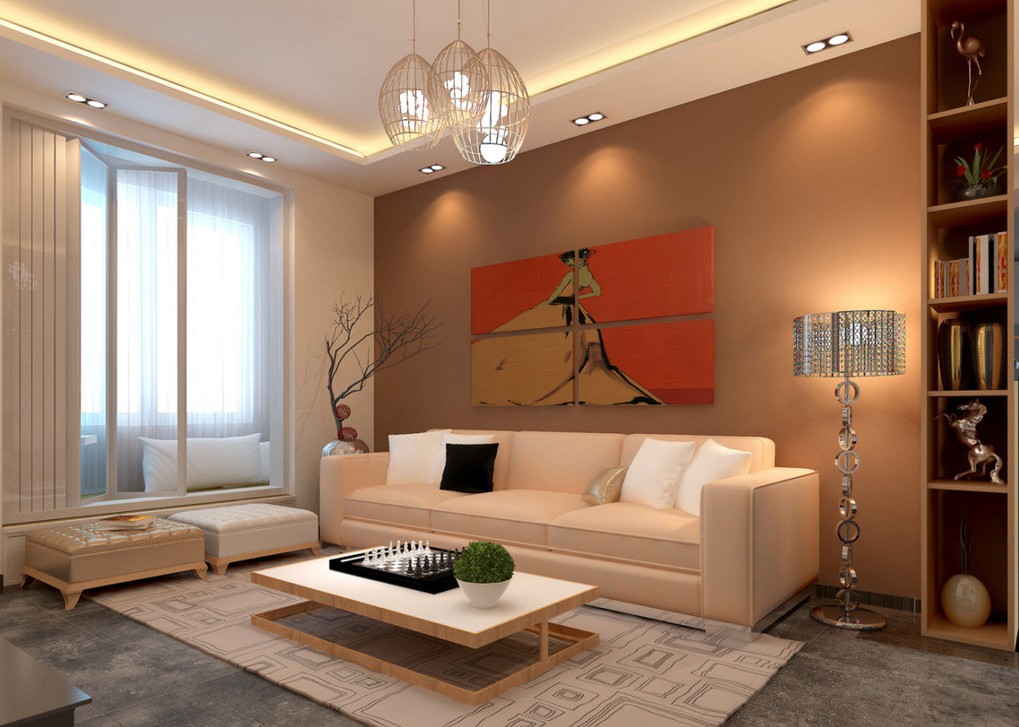 living room floor lamps photo - 9