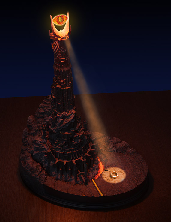 lord of the rings lamp photo - 3