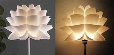 lotus flower lamp photo - 1