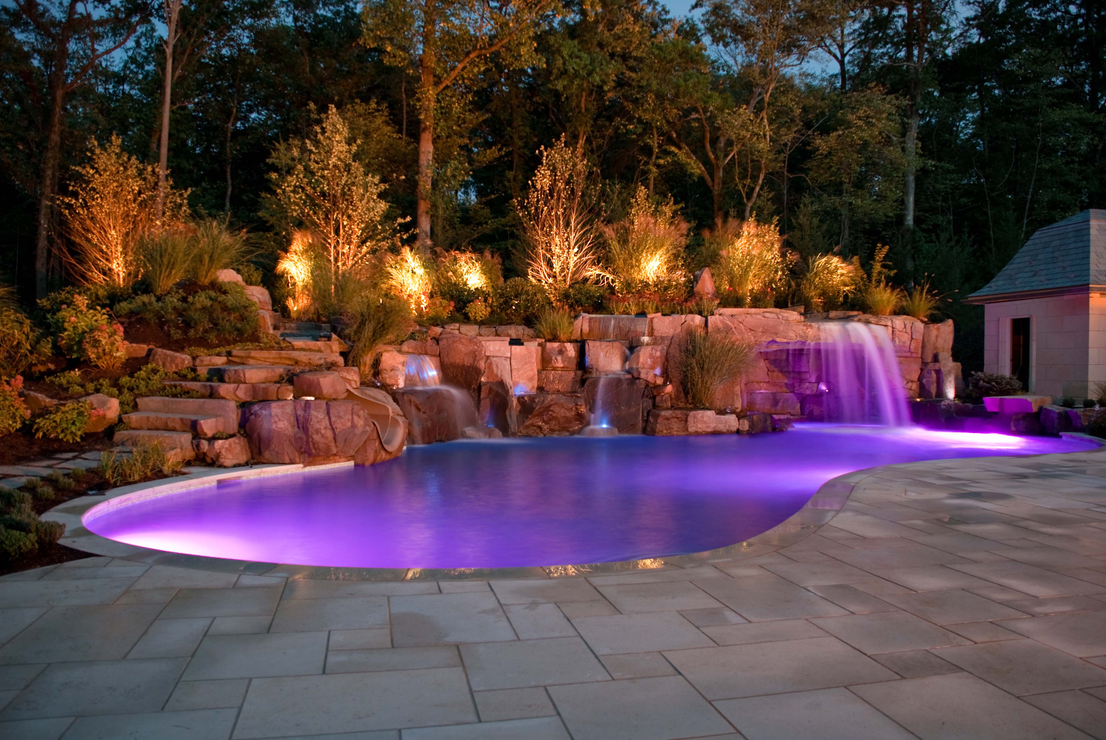 luxury outdoor lighting photo - 7