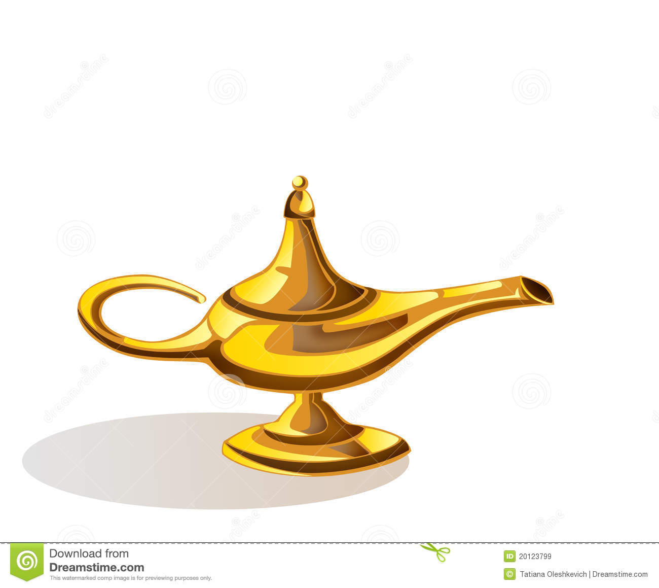 magic lamp aladdin photo - 1