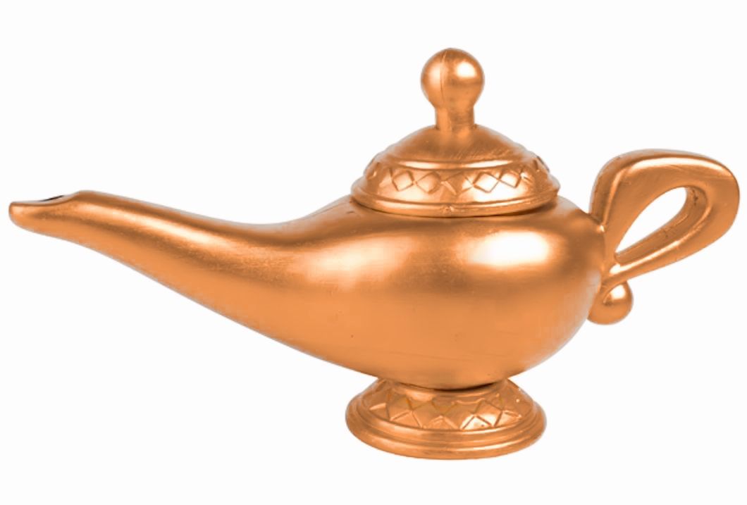 magic lamp genie photo - 3