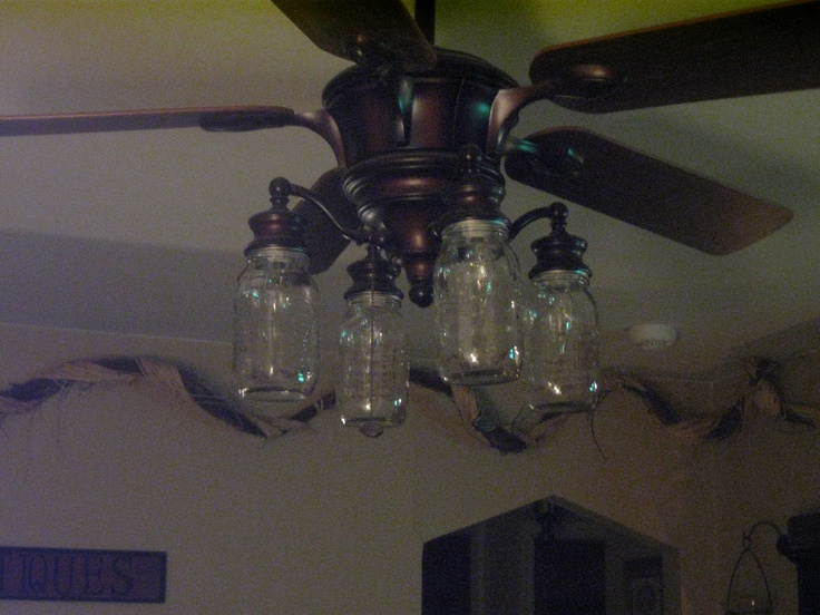 Mason jar ceiling fan - tips for installing | Warisan Lighting