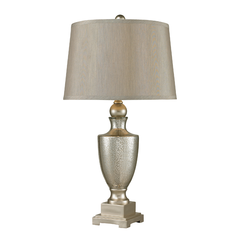 mercury glass table lamps photo - 1