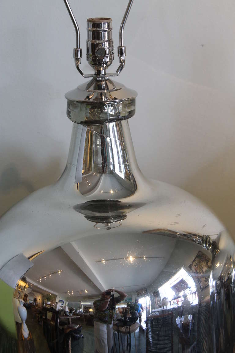 mercury glass table lamps photo - 10
