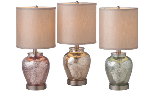 mercury glass table lamps photo - 5