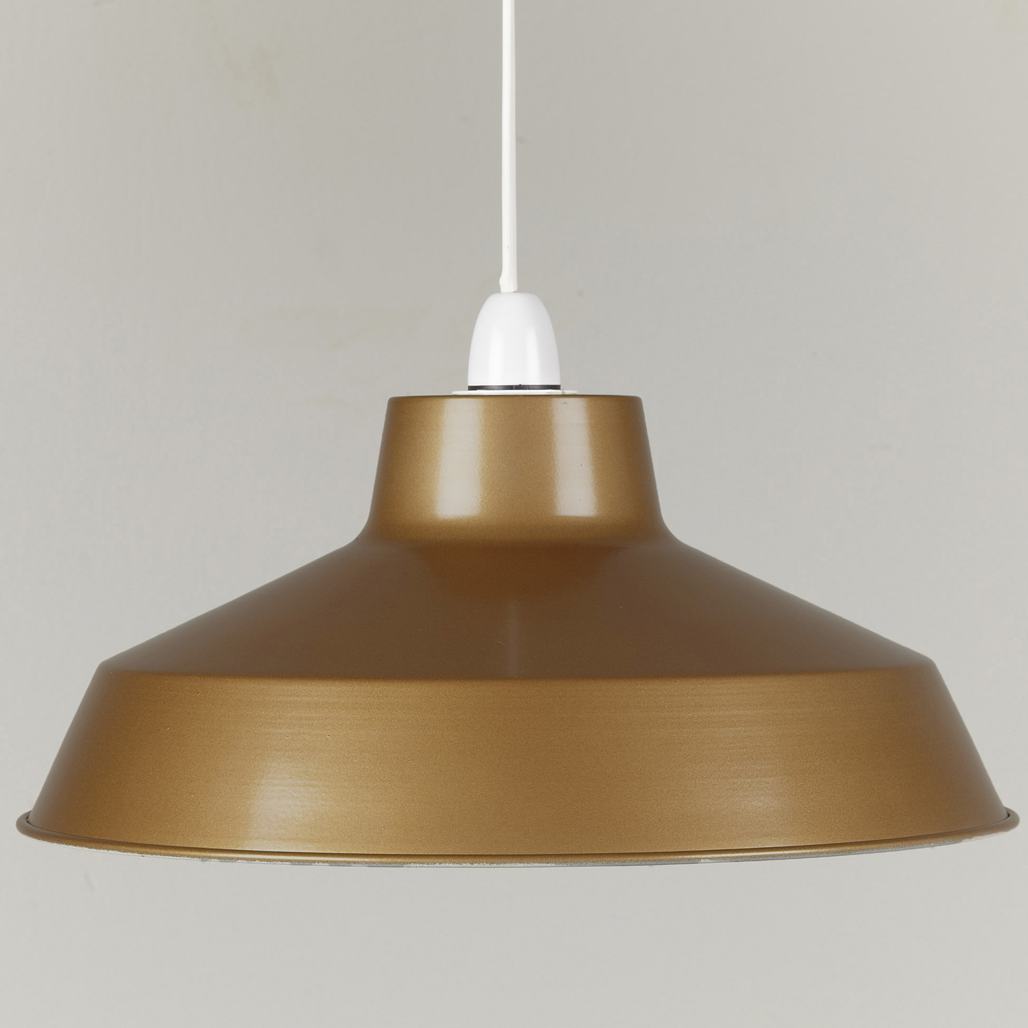 metal ceiling light shades photo - 2