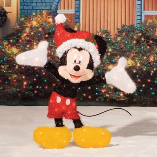 mickey mouse christmas lights outdoor photo - 3