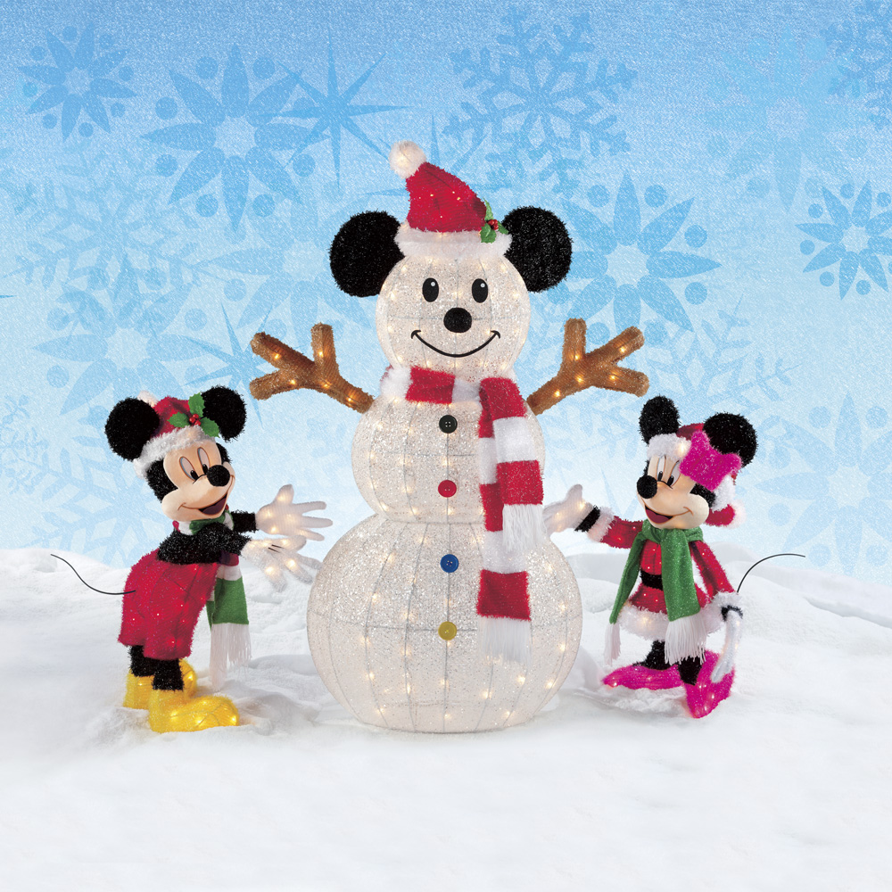 mickey mouse christmas lights outdoor photo - 8