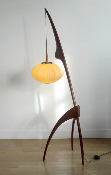 mid century modern floor lamps photo - 6