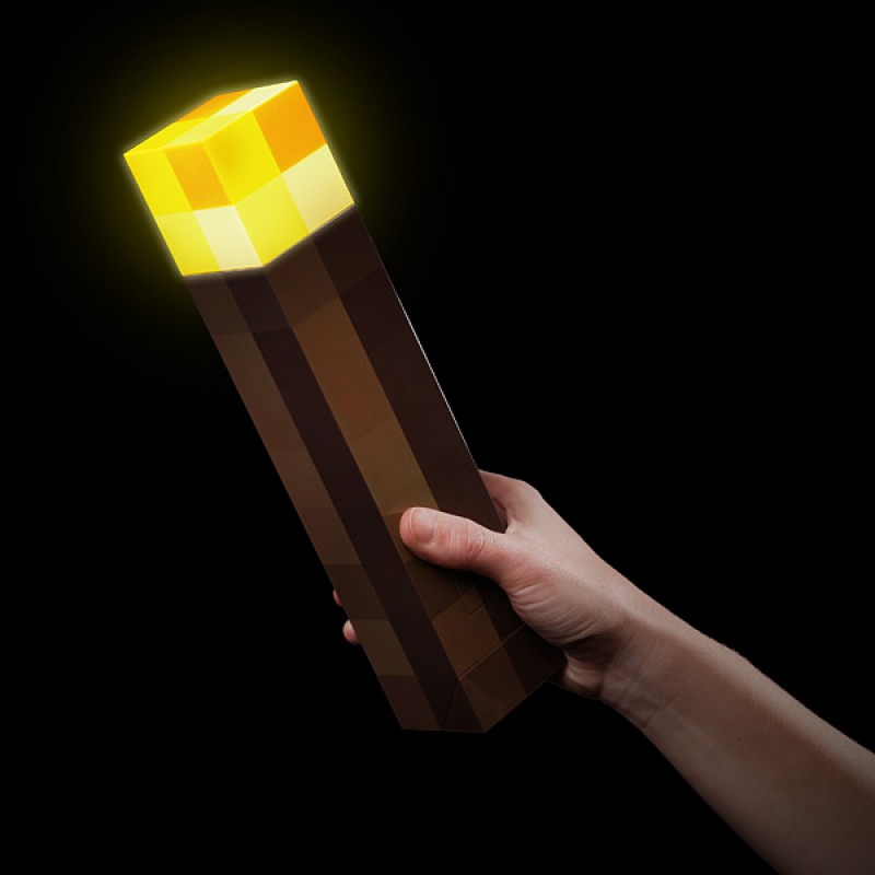 minecraft light up wall torch photo - 3