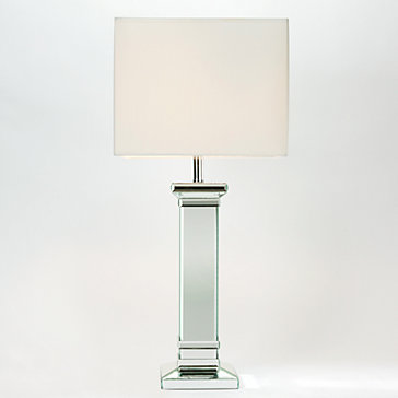 mirrored table lamps photo - 1