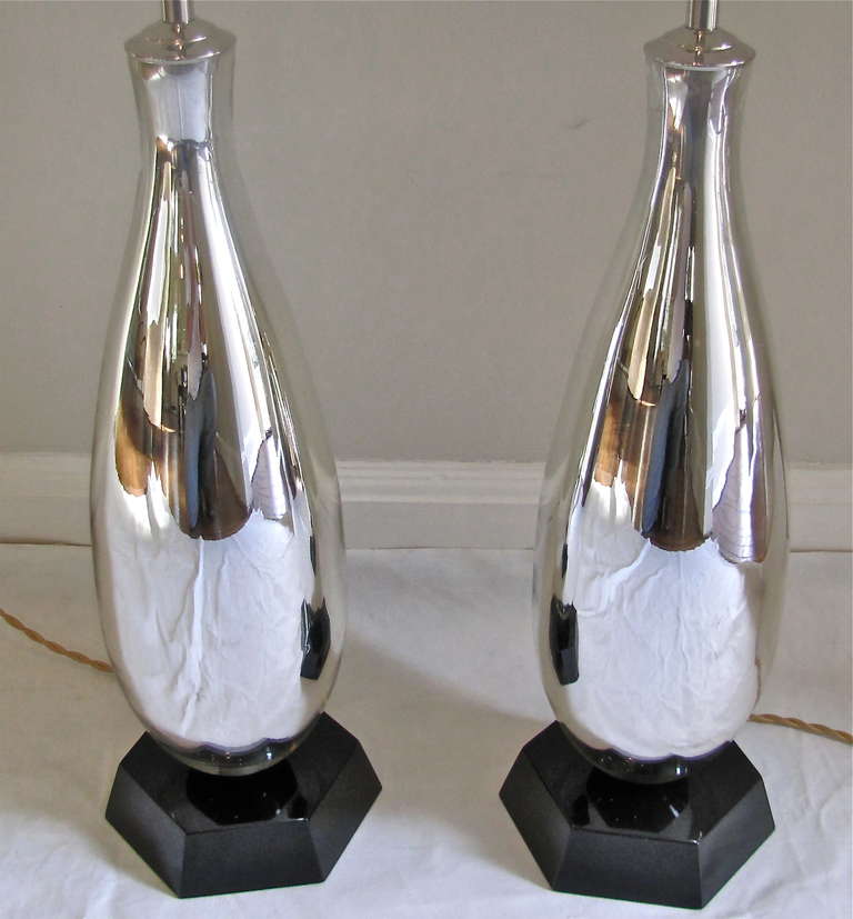 mirrored table lamps photo - 8