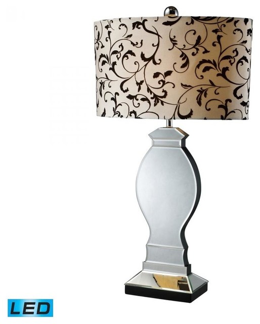 mirrored table lamps photo - 9