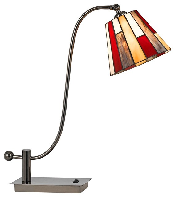 mission style desk lamp photo - 8