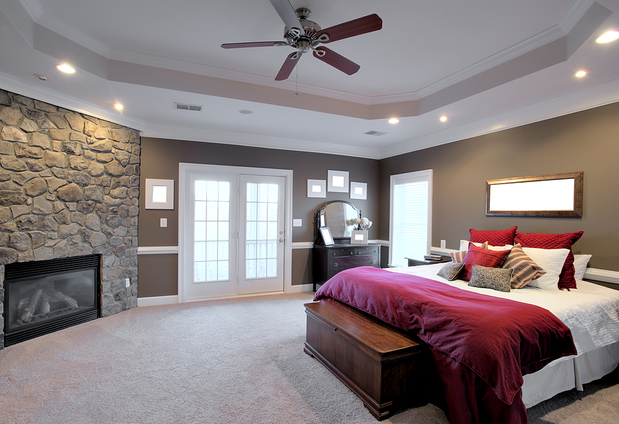 modern bedroom ceiling fans photo - 7