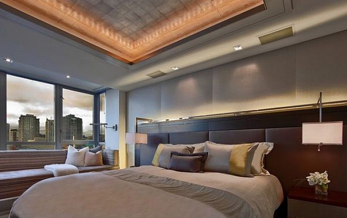 modern bedroom ceiling lights photo - 5