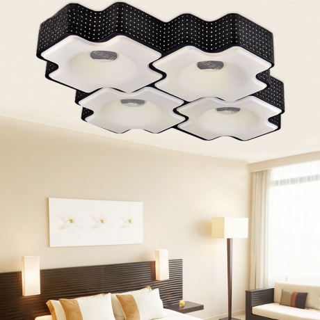 modern bedroom ceiling lights photo - 9