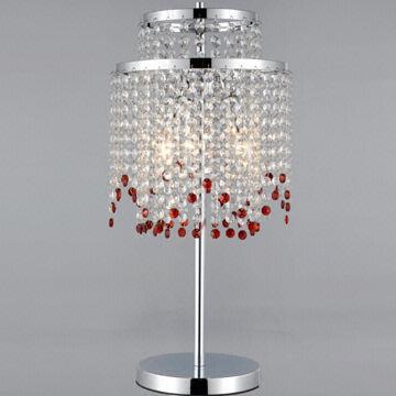 modern crystal table lamps photo - 4