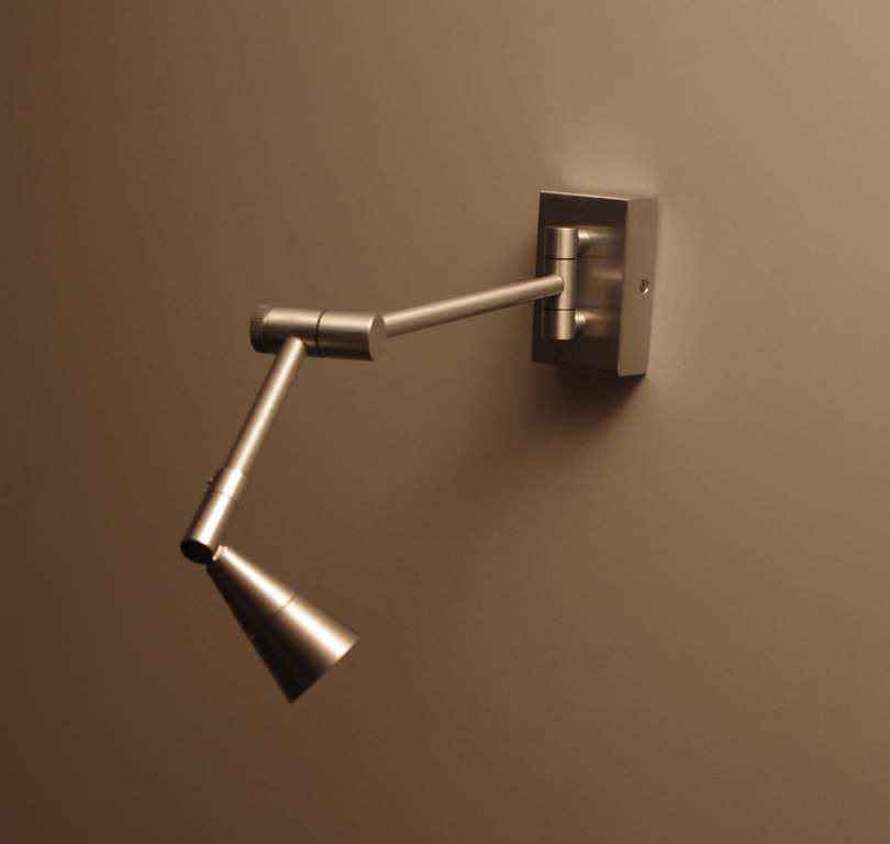 modern swing arm wall lamp photo - 7