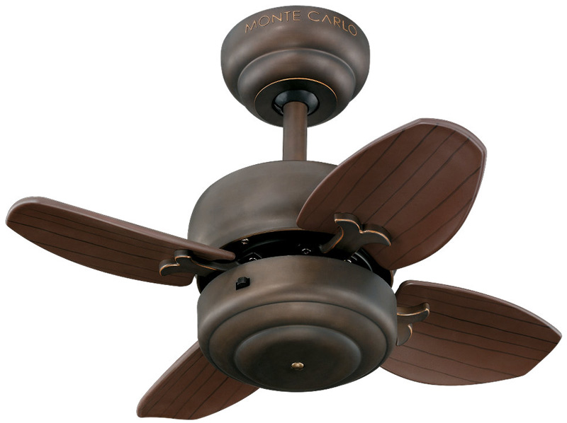 monte carlo mini ceiling fan photo - 4