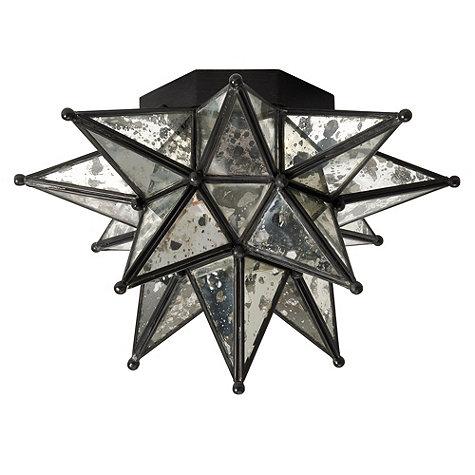 moravian star ceiling light photo - 10