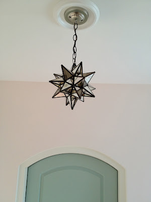 moravian star ceiling light photo - 7