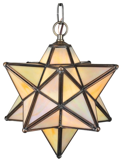 moravian star outdoor light photo - 5