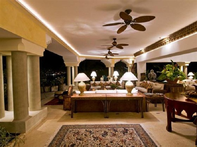 moroccan ceiling fan photo - 7