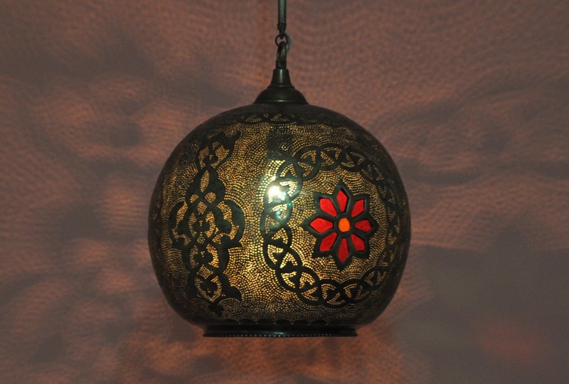 moroccan pendant lamp photo - 10