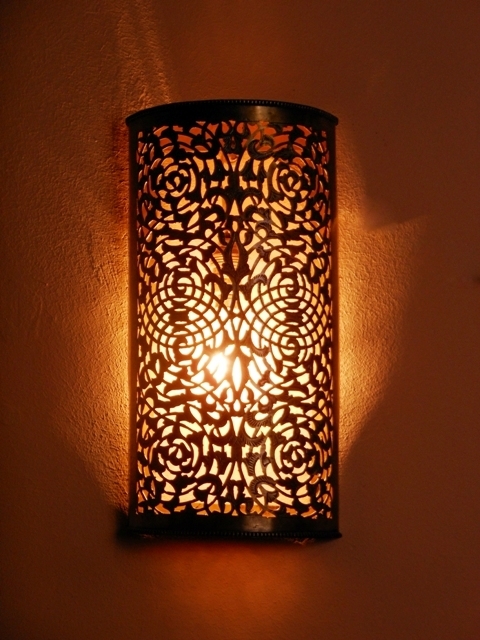 morrocan wall lights photo - 1