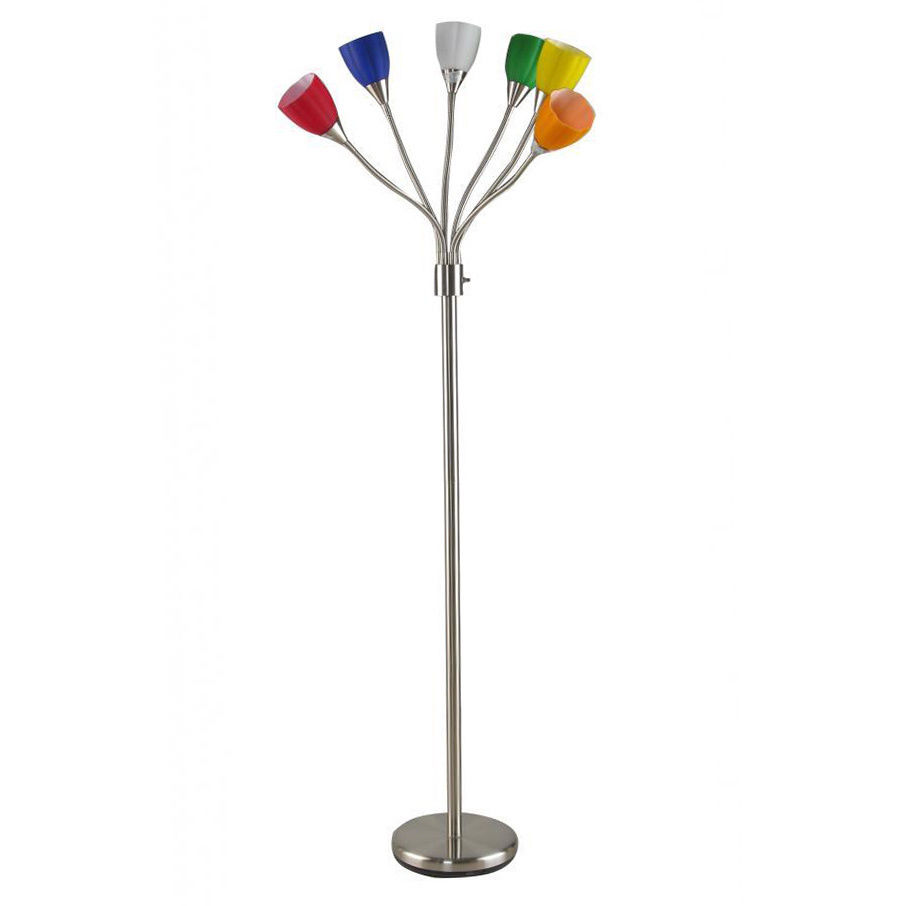 multi head floor lamp photo - 10