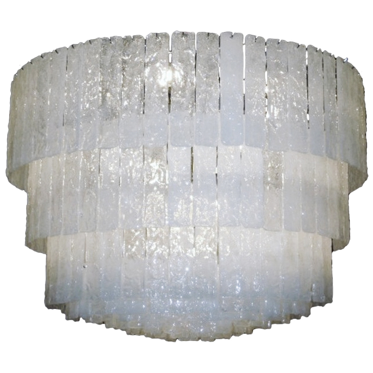 murano glass ceiling light photo - 2