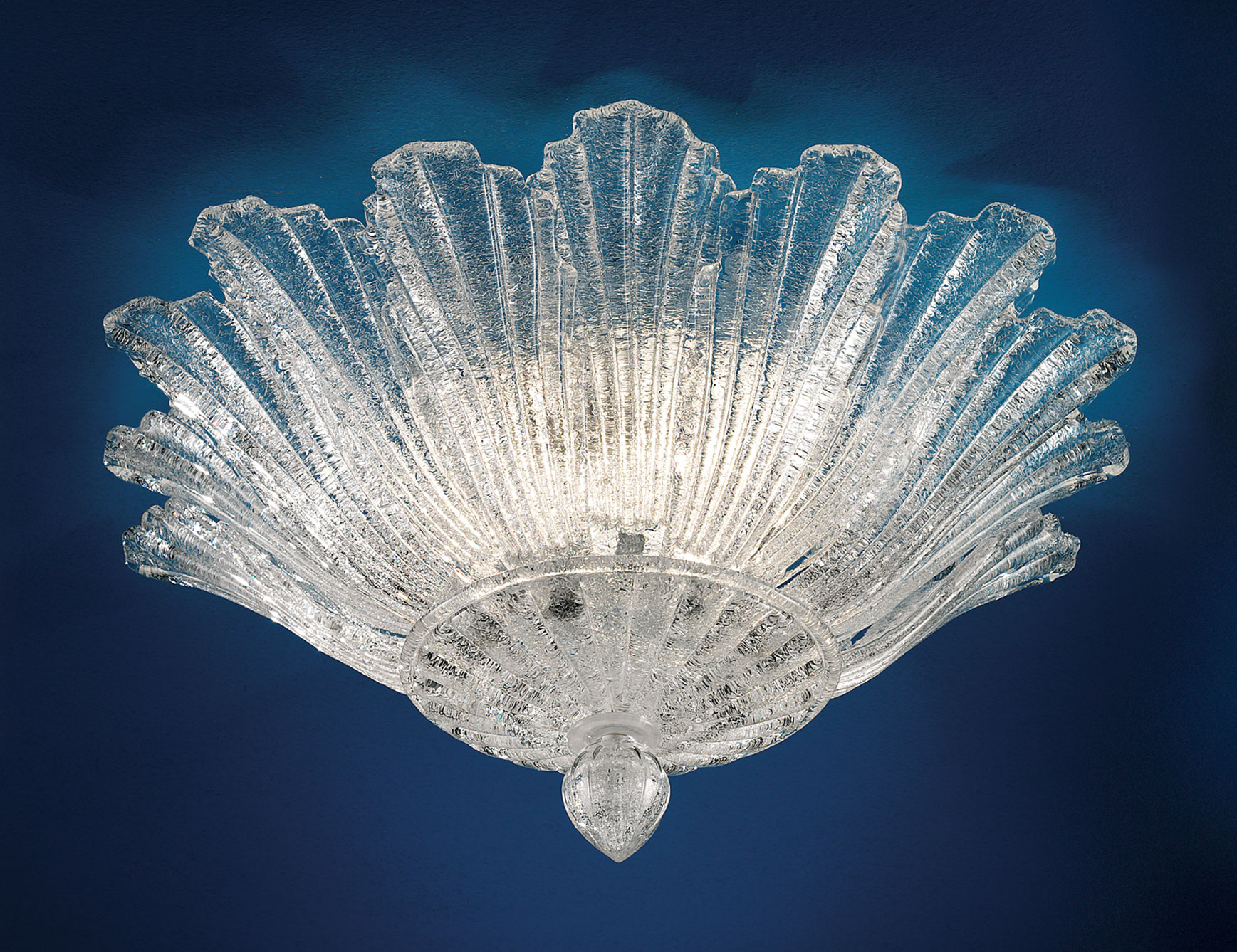 murano glass ceiling light photo - 4