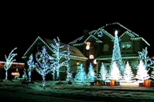 musical outdoor christmas lights photo - 4