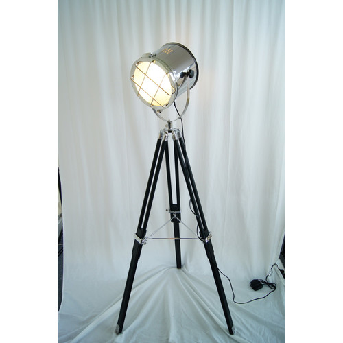 nautical tripod floor lamp photo - 10