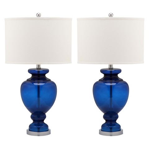 navy blue table lamps photo - 1