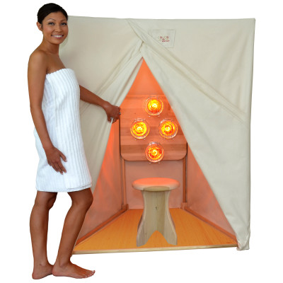 near infrared lamp sauna photo - 6