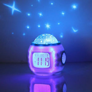 night light wall clock photo - 4