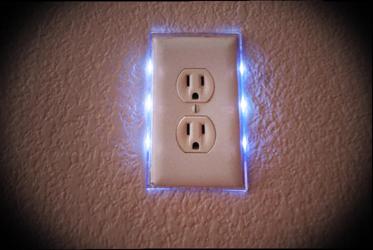 night light wall switch photo - 4