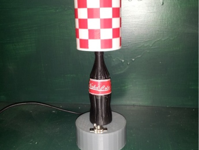 nuka cola lamp photo - 2