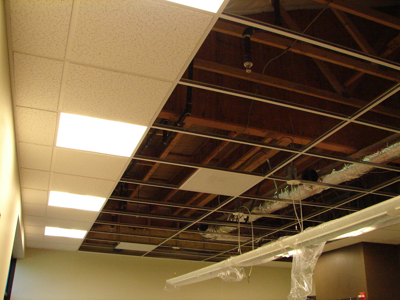 office ceiling lights photo - 9