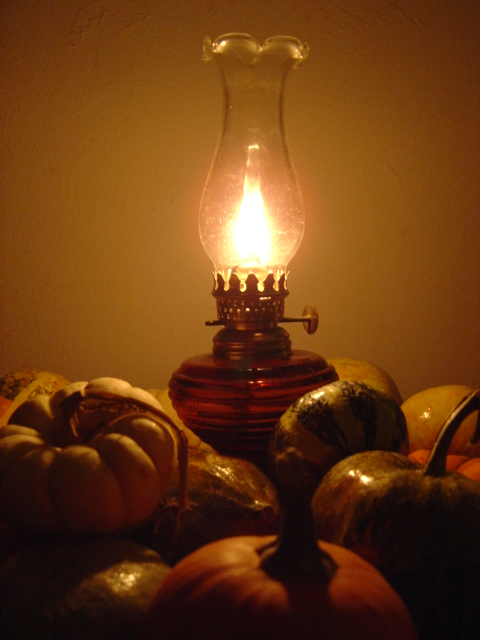 oil burning lamps photo - 2