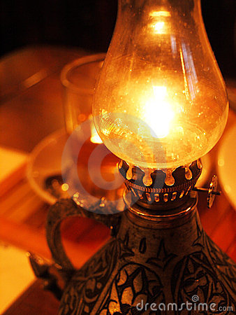 oil burning lamps photo - 9