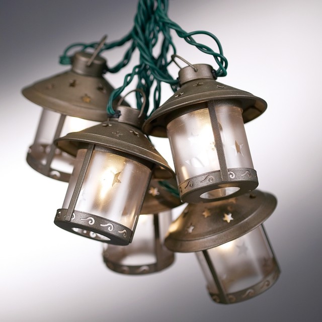 old fashioned outdoor lights photo - 1