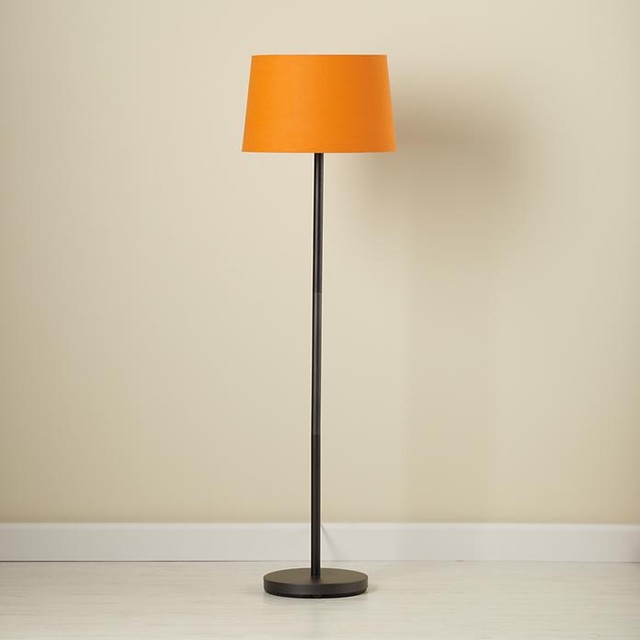 orange floor lamp photo - 10