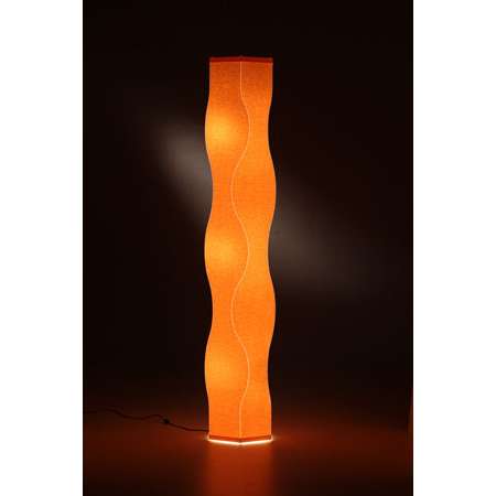 orange floor lamp photo - 6